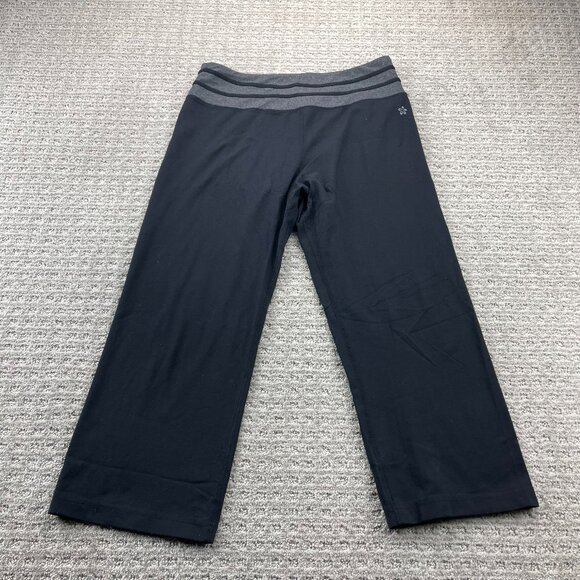 Tuff Athletics Women Activewear Short Stretchy Pants Size Medium M Black Sporty - Picture 1 of 11